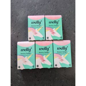 5 Boxes Welly Bandages Unicorn 24 Count per box New